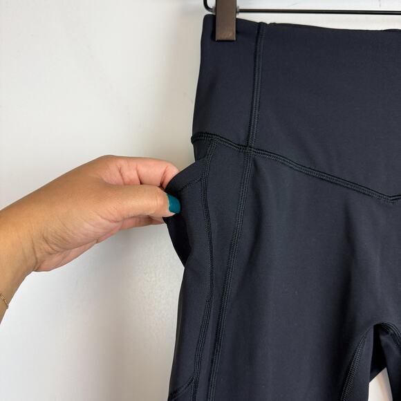 Lululemon All The Right Places Leggings 23” Black W6AMYS - 6 - Picture 4 of 9